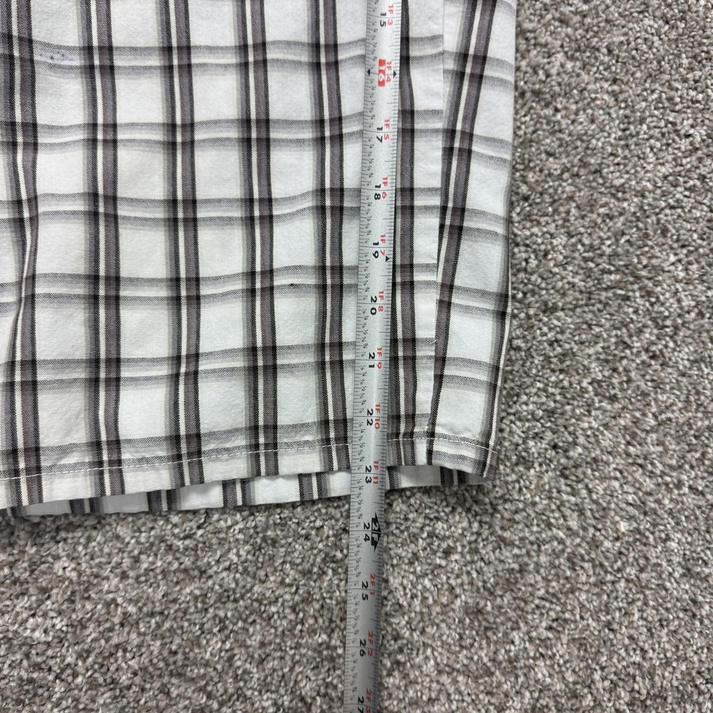 Dickies Cargo Shorts Mens 40 Gray Plaid Relaxed Pockets Workwear Casual Summer - Picture 6 of 13